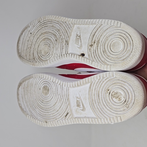 NIKE Court Vision Low Men’s Sneakers Gym Red/White Size 9.5 main image 5